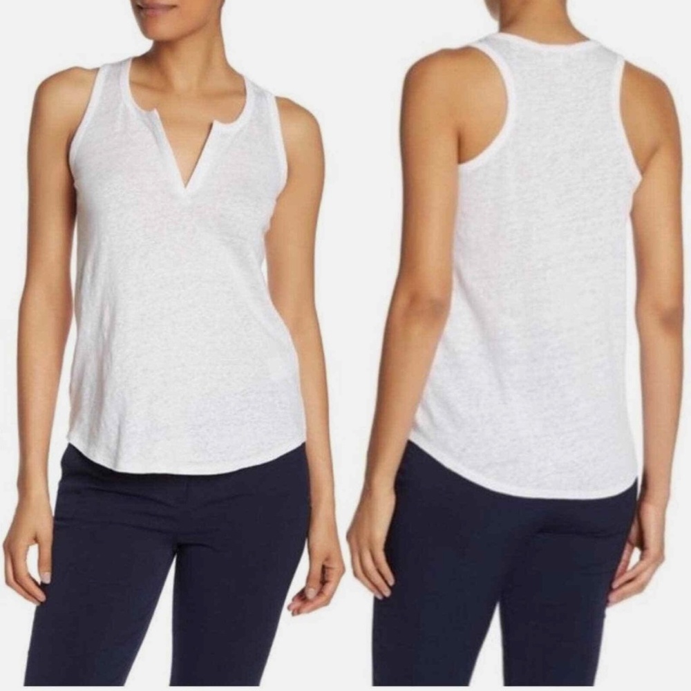 Linen Tank Top - Picture 3 of 8